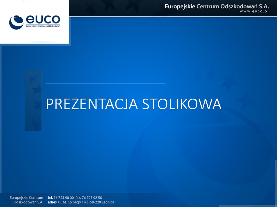 Prezentacja EuCO - stolikowa
