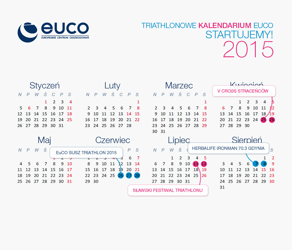 EuCO Kalendarz sportowy 2015